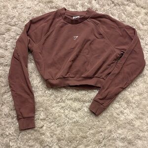 Women’s GymShark Cropped long sleeve T-shirt